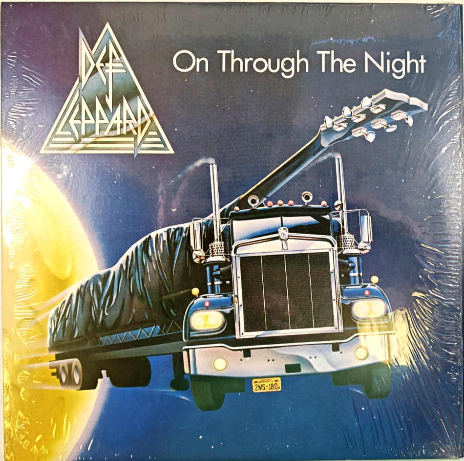 Def Leppard On Through The Night LP  Album vinyl record 2020 remastered reissue