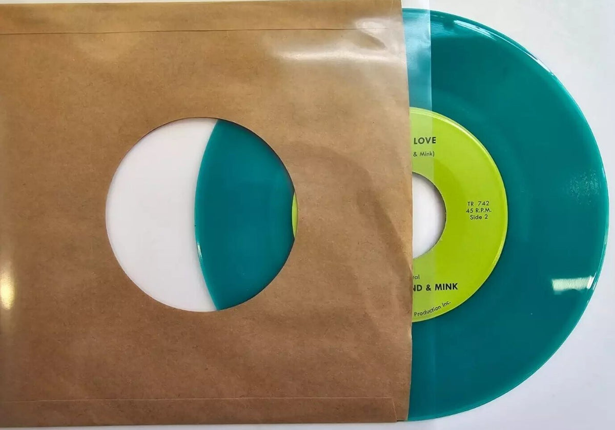 Carlton Jumel Smith & Cold Diamond & Mink Ain’t That Love 7" vinyl record green
