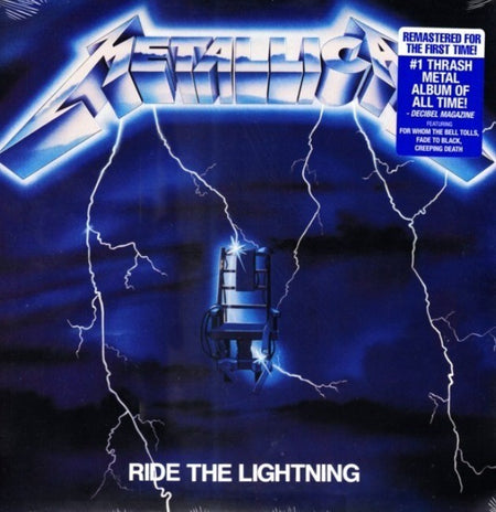 Metallica Ride The Lightning LP Album vinyl record 2016 remastered 180g reissue