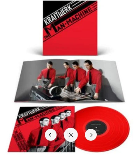 Kraftwerk The Man•Machine LP Album vinyl record 2020 remastered limited Red