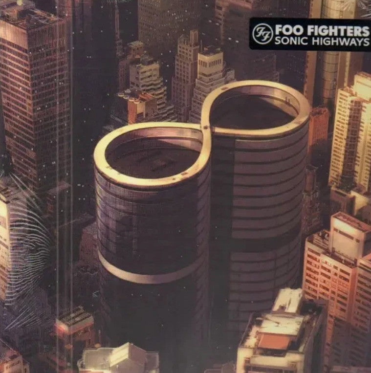 Foo Fighters Sonic Highways LP Album vinyl record reissue 180g 2014 on Roswell