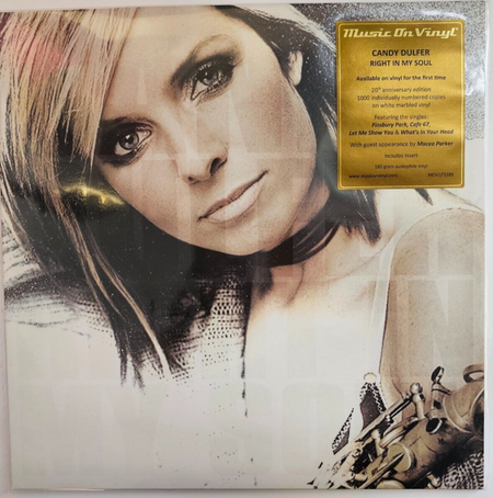 Candy Dulfer Right In My Soul LP Album vinyl record limited white numbered