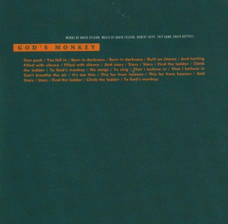 Sylvian / Fripp The First Day CD Album remastered reissue 2014 on Panegyric