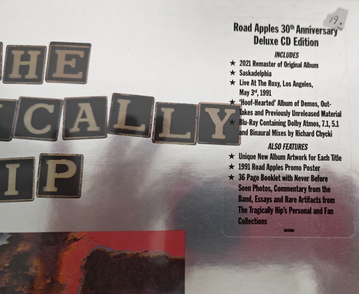 The Tragically Road Apples 30th Anniversary Deluxe CD Edition + Blu Ray Box set