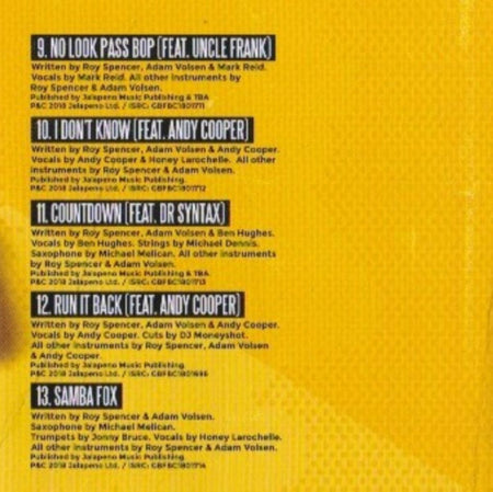 The Allergies – Steal The Show CD Album reissue 2018 on	Jalapeno Records