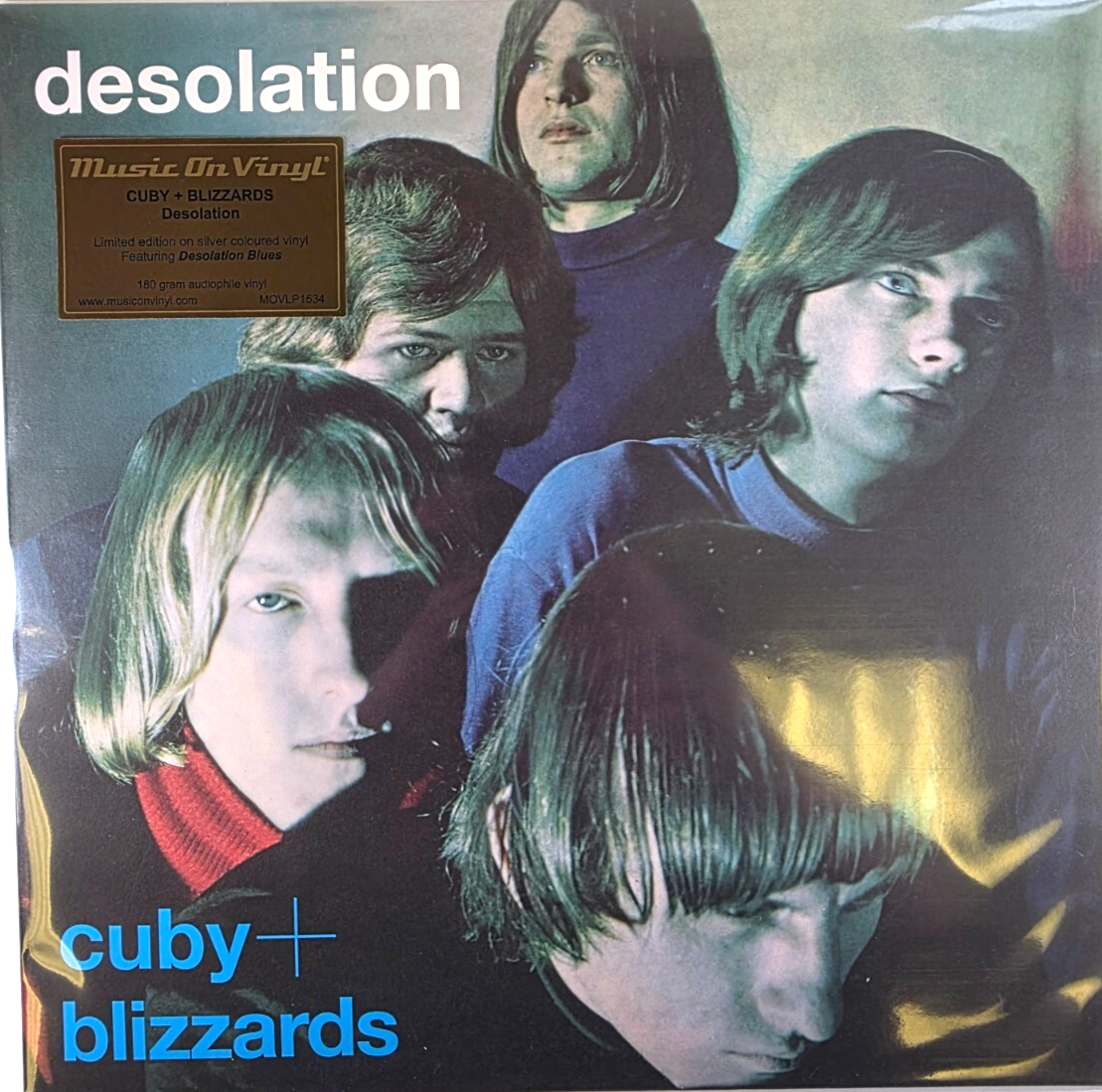 Cuby & The Blizzards Desolation LP Album vinyl record limited Silver remastered