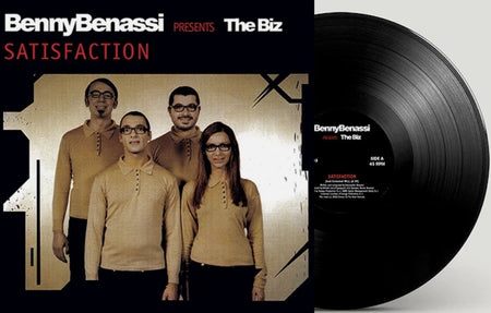 Benny Benassi Satisfaction 12" vinyl record black 2025 official reissue remaster