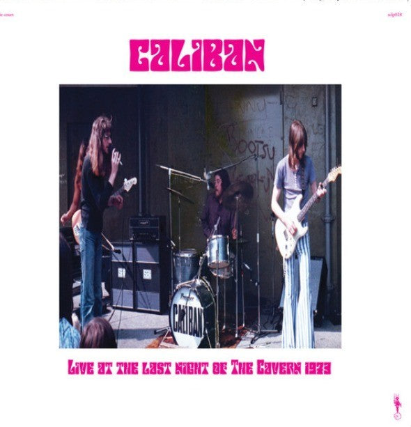 CALIBAN Live At The Last Night Of The Cavern 1973 LP Album vinyl record limited