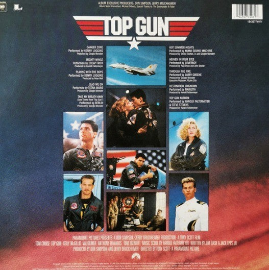 Top Gun OST LP Album Vinyl Record Limited Picture Disc Limited edition 2020
