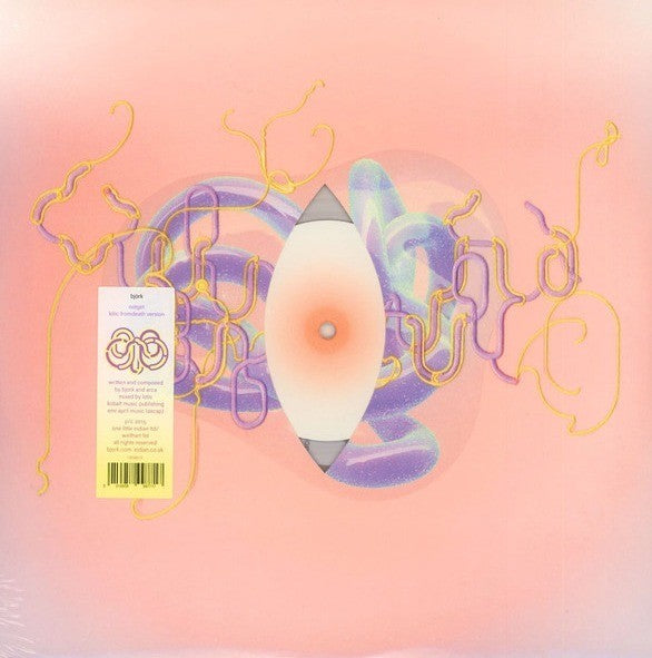 Bjork - Notget 12" vinyl record limited clear etched single sided new 2015