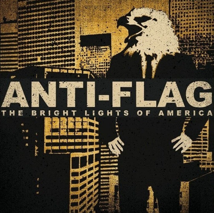 Anti-Flag The Bright Lights Of America LP Album vinyl record 2021 Blue numbered