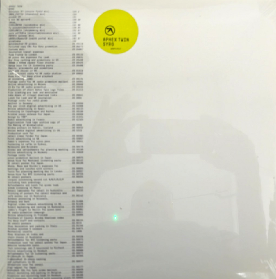 Aphex  Syro LP Album vinyl record 3 x LP Set 2014 on Warp Records