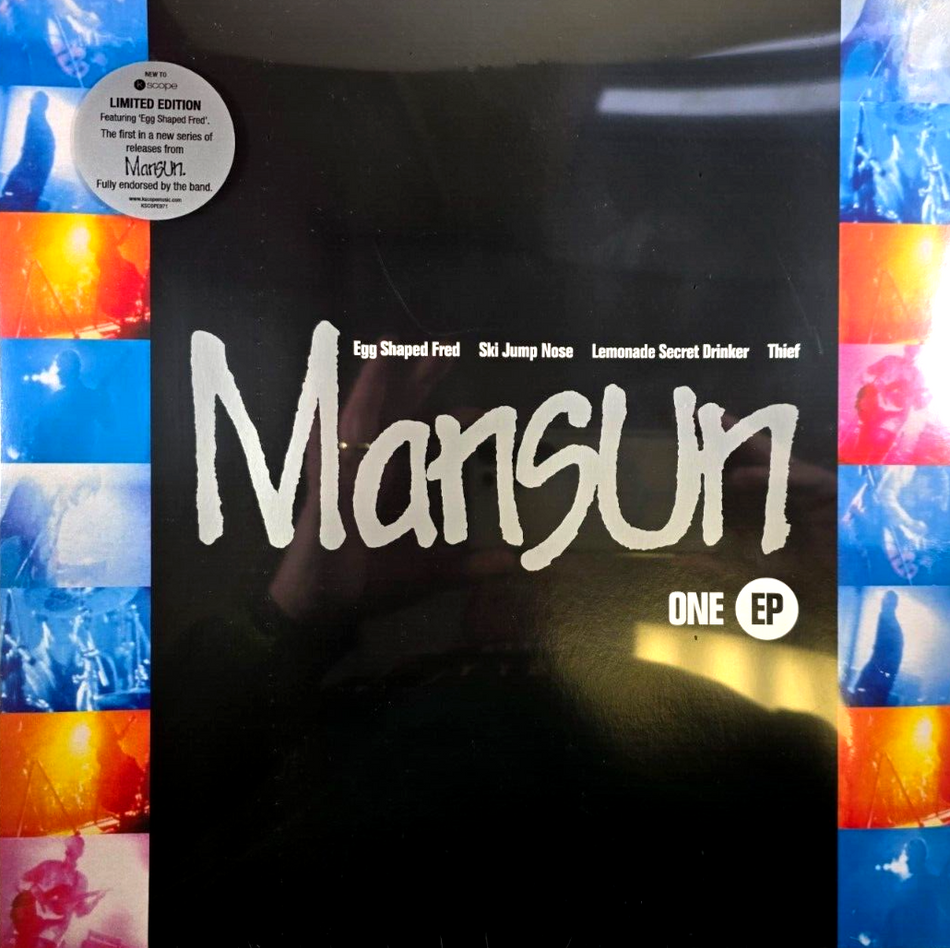 Mansun One EP 12" vinyl record limited edition on Kscope reissue 2017