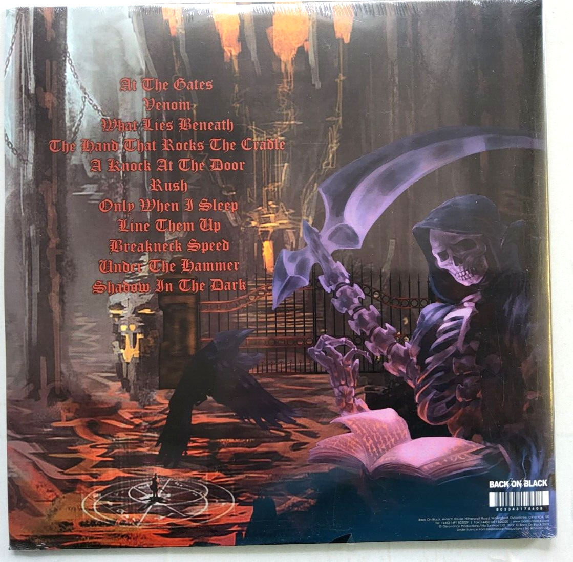 Steve Grimmett's Grim Reaper - At The Gates 2019 LTD RED 2 X LP Vinyl record