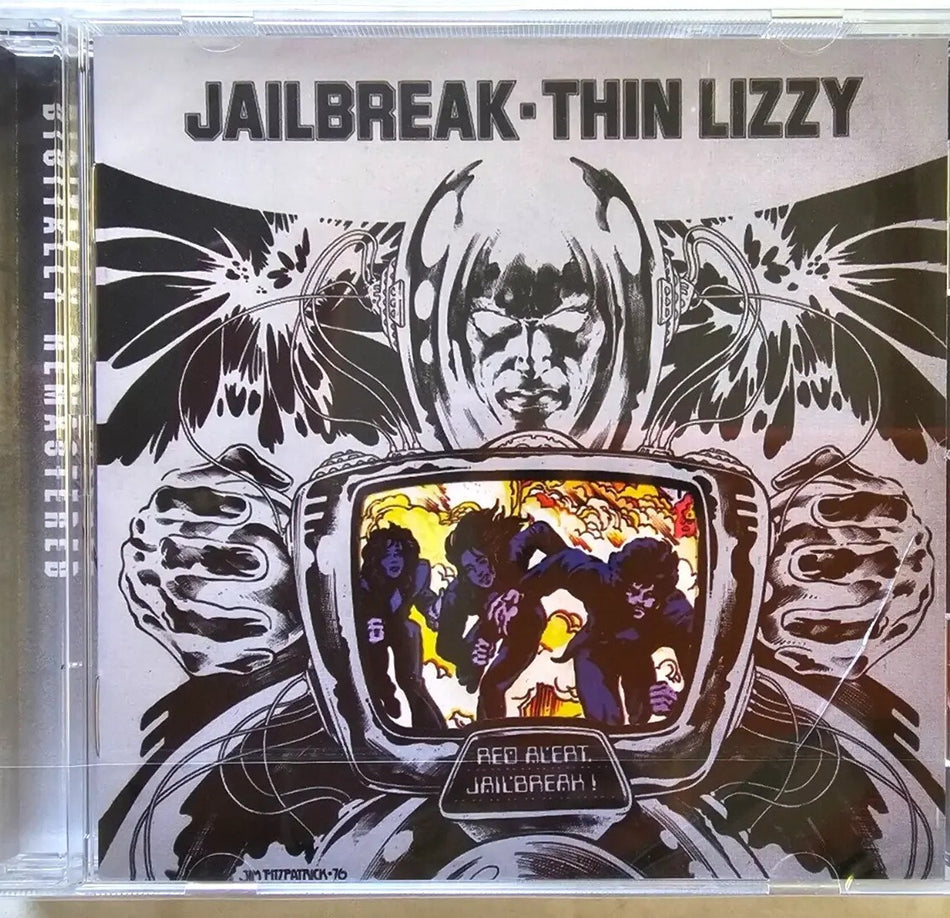 Thin Lizzy – Jailbreak remastered reissue CD Album 2016 hard rock 