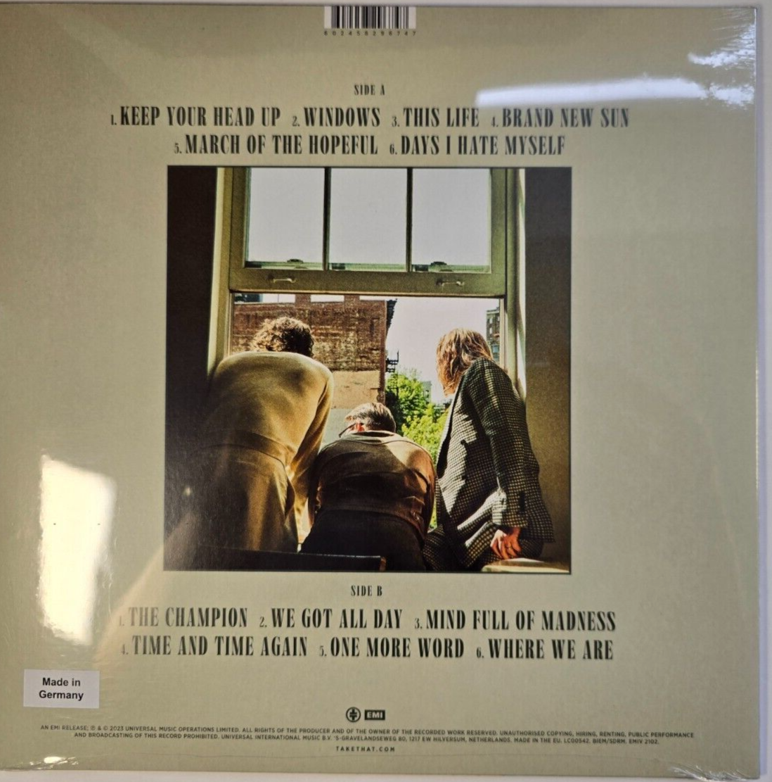Take That – This Life LP Album vinyl record 2023 pop rock on EMI Black