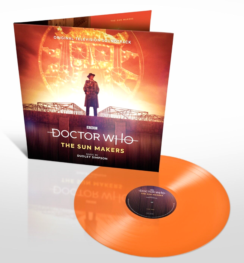 Dudley Simpson Doctor Who: The Sun Makers 2023 limited Orange Album vinyl record