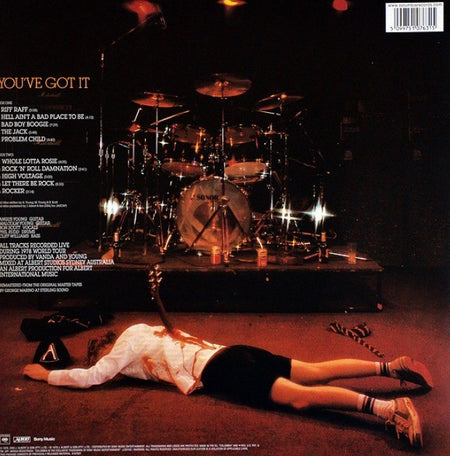 AC/DC Live LP Album vinyl record 2009 remastered 180gram reissue in Gatefold