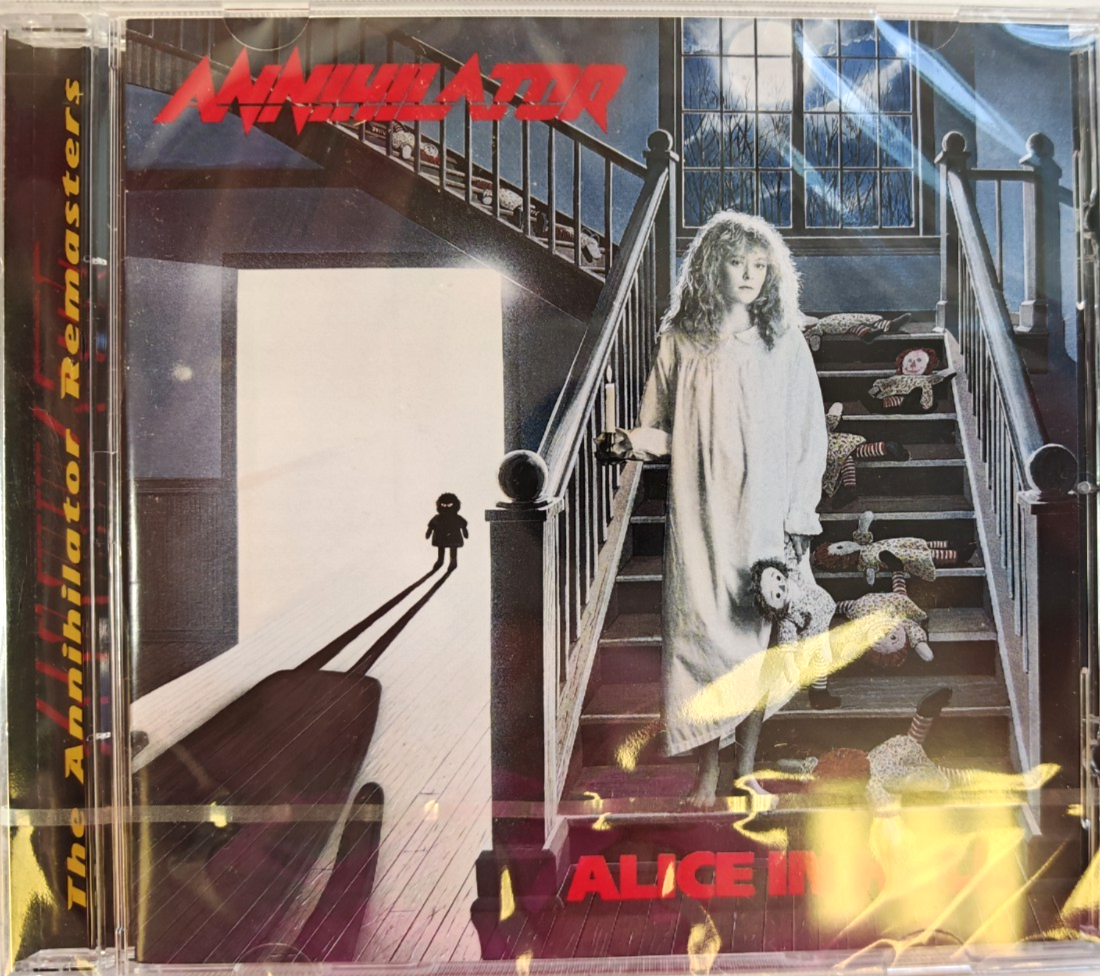 Annihilator Alice In Hell CD Album Remastered reissue Roadrunner Records 2007