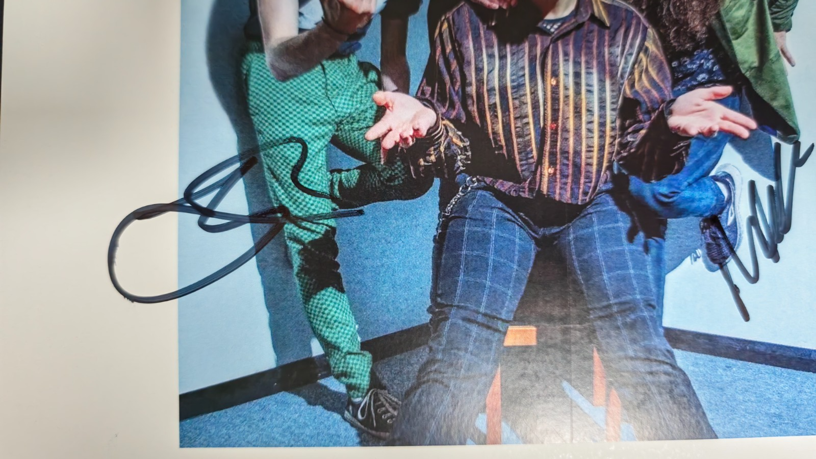 Mother Vulltures Hand-Signed Photograph Authentic Autographs on size A4 print