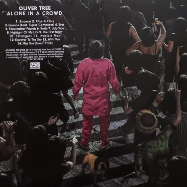 Oliver Tree Alone In A Crowd  LP Album vinyl record 2023 Blue Red Splatter