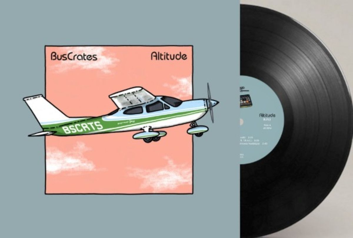 BusCrates Altitude 12" EP Vinyl Record on Bastard Jazz 2025 US Import Black
