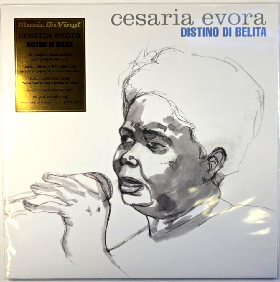 Cesaria Evora Distino Di Belita LP Album vinyl record limited blue numbered 2023