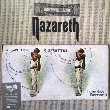 Nazareth Exercises remastered blue reissue LP Album vinyl record 2019 gatefold