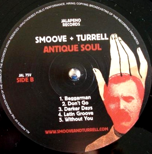 Smoove & Turrell Antique Soul LP Album vinyl record 2009 on Jalapeno Records