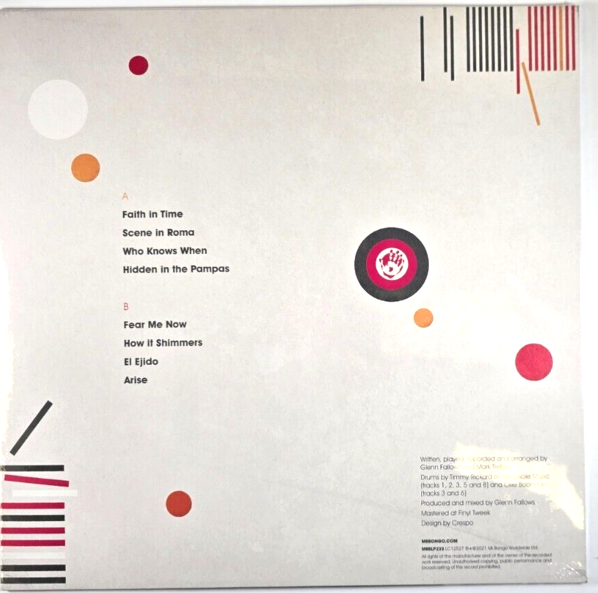 Glenn Fallows Mark Treffel The Globeflower Masters Vol. 1 LP Album vinyl record