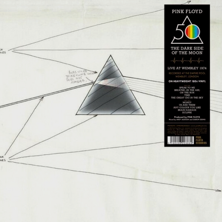 Pink Floyd The Dark Side Of The Moon Live At Wembley 1974 LP Album Vinyl Record