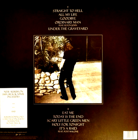 Ozzy Osbourne Ordinary Man LP Album Vinyl Record 2020 in Epic Black