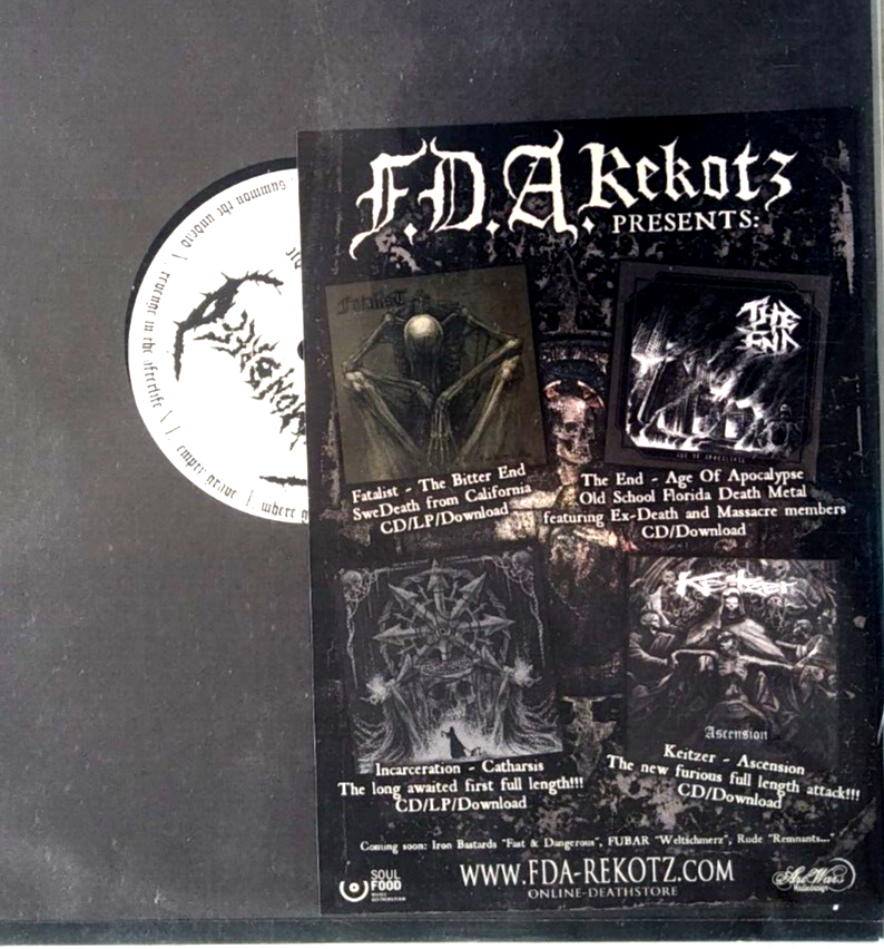 Demonbreed: Where Gods Come to Die 2016 Limited LP Album vinyl record NM
