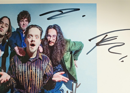 Mother Vulltures Hand-Signed Photograph Authentic Autographs on size A4 print