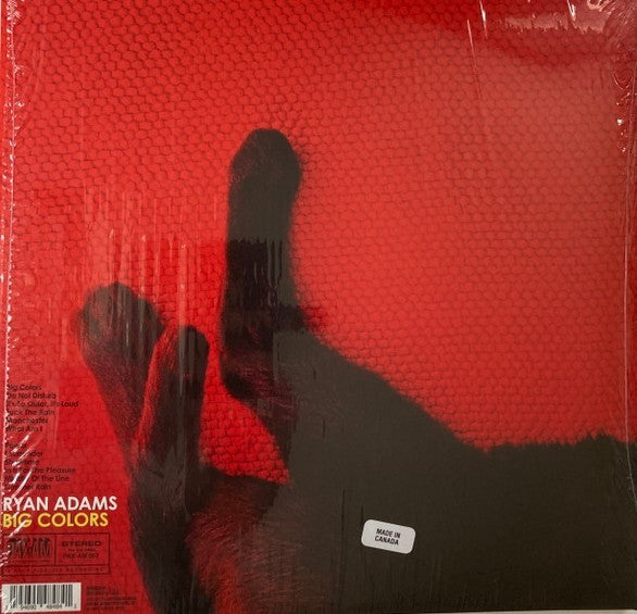 Ryan Adams Big Colors LP Album vinyl record 2021 limited Red with 7" Single