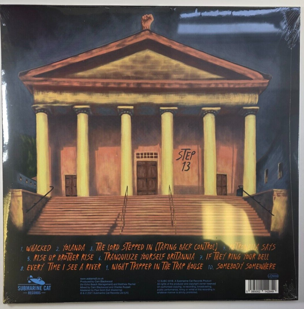 Alabama 3 Step 13  LP Album vinyl record limited blue 2022 reissue