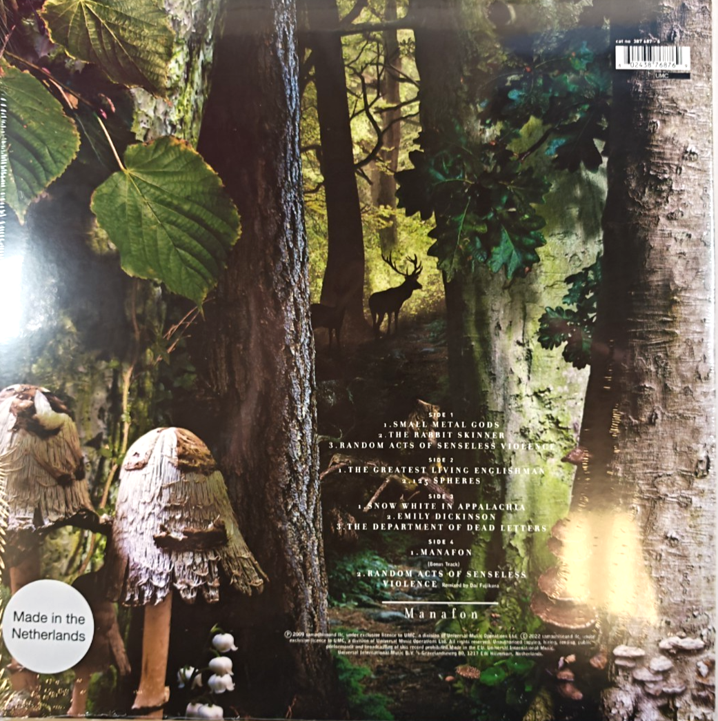 David Sylvian Manafon LP Album Vinyl Record 2022 reissue 2 x 180gram 
