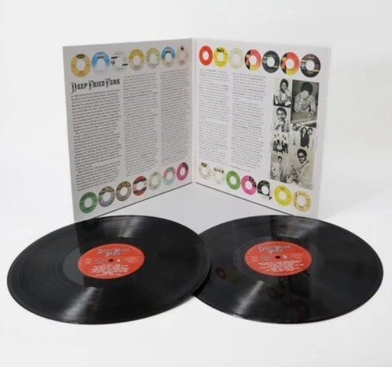 Deep Fried Funk LP vinyl record double compilation 2023 in Gatefold on Charly