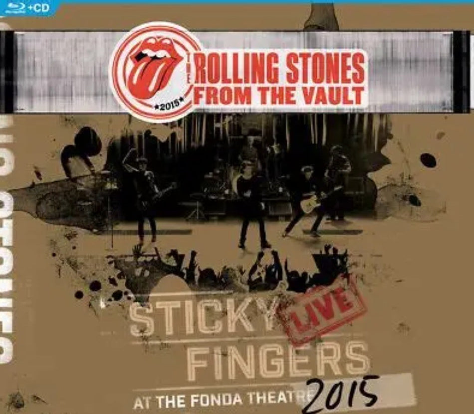 The Rolling Stones – Sticky Fingers Live At The Fonda Theatre 2015 Blu-Ray & CD