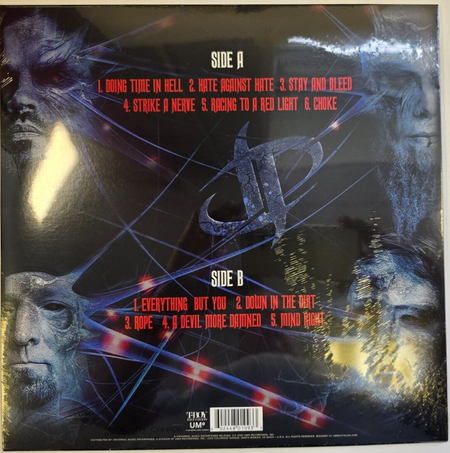 Drowning Pool Strike A Nerve LP Album vinyl record 2022 Heavy Nu Metal