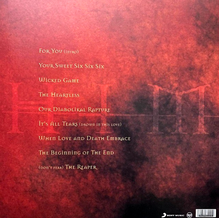 HIM Greatest Lovesongs Vol 666 LP Album vinyl record 2022 reissue on Sony