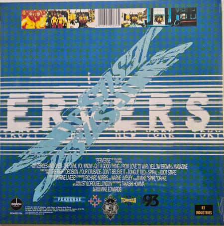 Jesus Jones Perverse 2022 limited Blue LP Album vinyl record NEW on demon