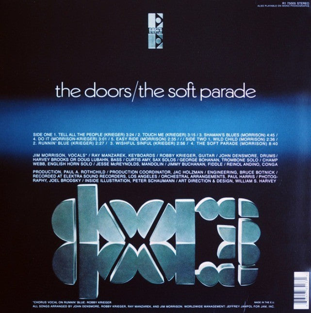 The Doors The Soft Parade LP Album vinyl record 2020 reissue on Elektra
