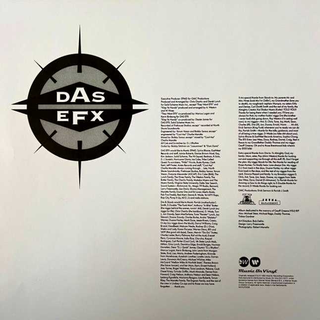 Das EFX Dead Serious LP Album vinyl record 180g Remastered reissue 2017 black