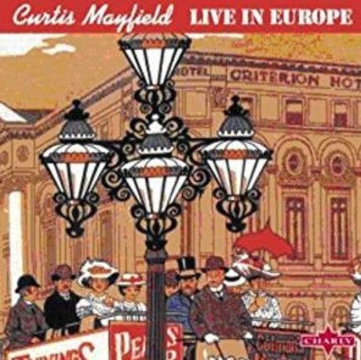 Curtis Mayfield - Live In Europe CD Album remastered reissue 2009 funk soul
