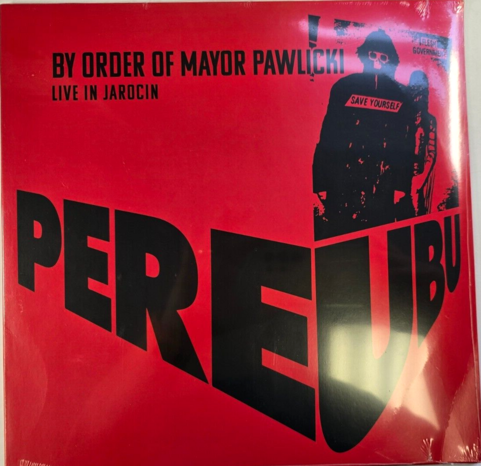 Pere Ubu By Order Of Mayor Pawlicki LP Album vinyl record red and black 2020