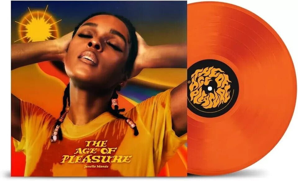 Janelle Monáe – The Age Of Pleasure LP Album vinyl record limited Orange 2023