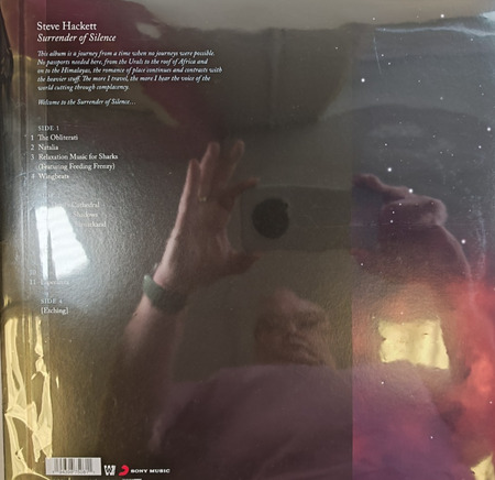 Steve Hackett Surrender of Silence LP Album vinyl record 2021 + CD Inside Out