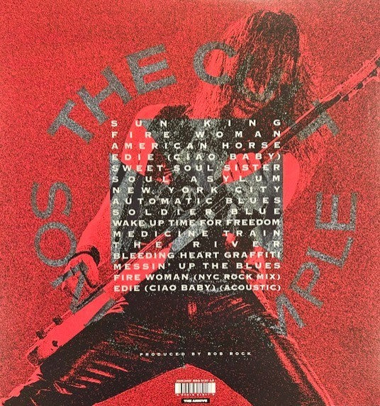 The Cult Sonic Temple LP Album vinyl record remastered 2023 reissue on Beggars