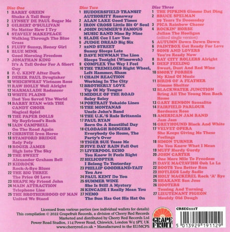 Bubblerock Is Here To Stay Volume Two 3 x CD Boxset The British Pop Explosion
